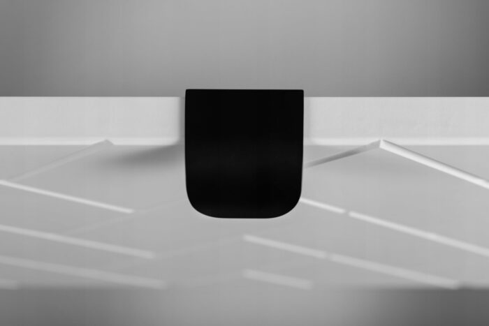 Szafka pod umywalkę MADIS 60 cm biała wisząca pojemna szuflady frezowane fronty B
