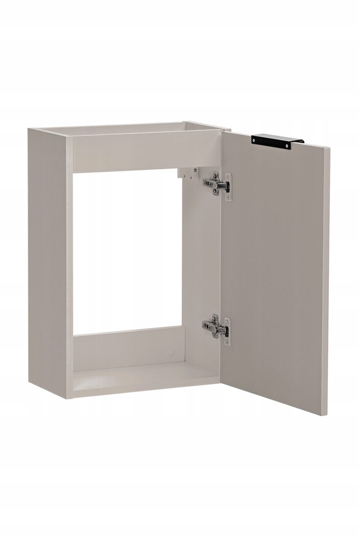 ADEL 40 cm kaszmir szafka łazienkowa ryflowany front uniwersalna P/L