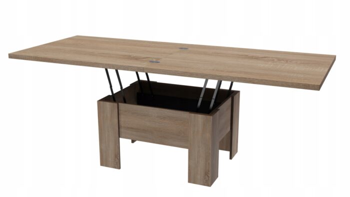 Ława SKY 200 cm dąb truflowyi ławostół rozkładany podnoszony