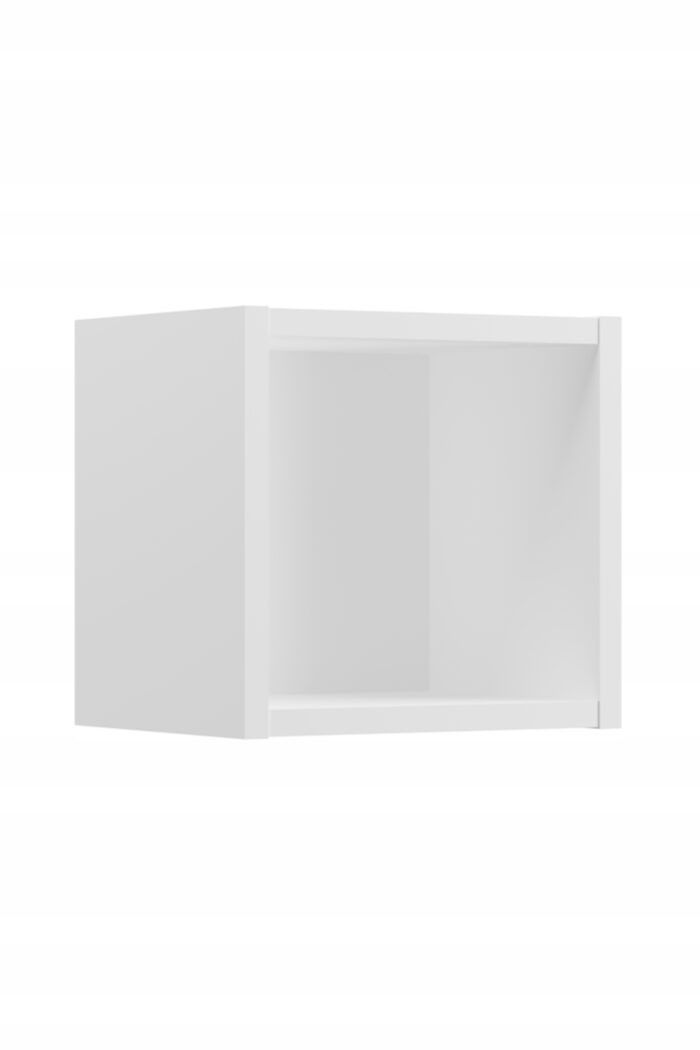 Półka łazienkowa NOVA biały 28x25 cm kostka otwarta kwadrat
