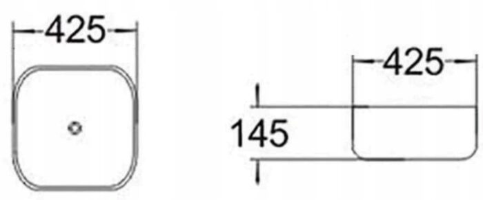 ADEL 120 cm dąb wotan szafka łazienkowa z umywalkami blat 4 szuflady ryflowane fronty szeroka