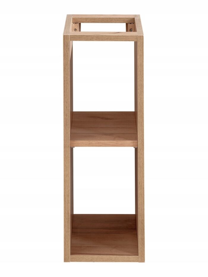 Regał łazienkowy CAPRI 20 cm cm dąb złoty wisząca szafka półki