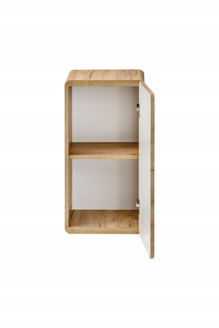 Szafka łazienkowa ARUBA 35 x 68 cm dąb craft niski wiszący słupek drzwi półki