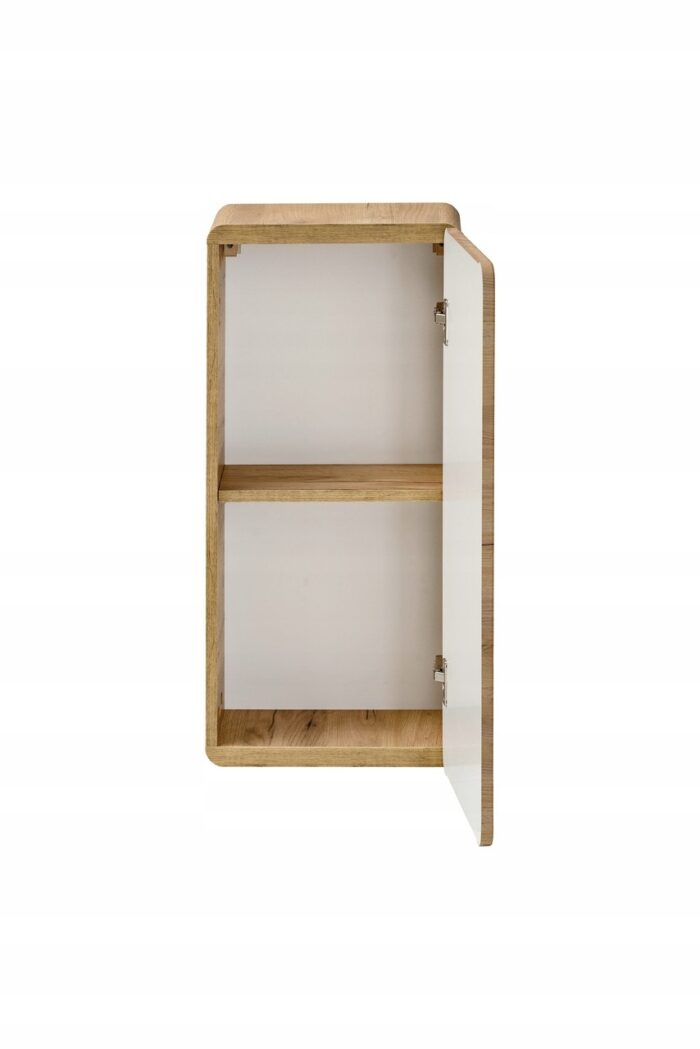 Szafka łazienkowa ARUBA 35x75 cm dąb craft wiszący górny słupek drzwi półki