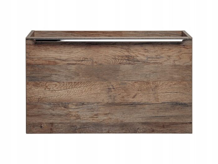 Szafka pod umywalkę SANTA FE 80 cm dąb wisząca pojemna szuflady organizer