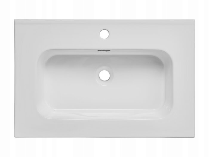 Umywalka meblowa GO-60 61 cm biała ceramiczna wpuszczana