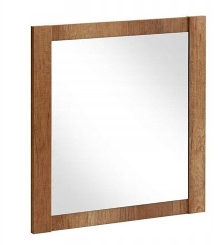 Lustro łazienkowe CLASSIC 80 cm dąb romański rama klasyczne