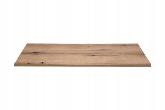 Szafka pod umywalkę LINE GREEN 160 cm zielona blat dąb szuflady ryflowane fronty