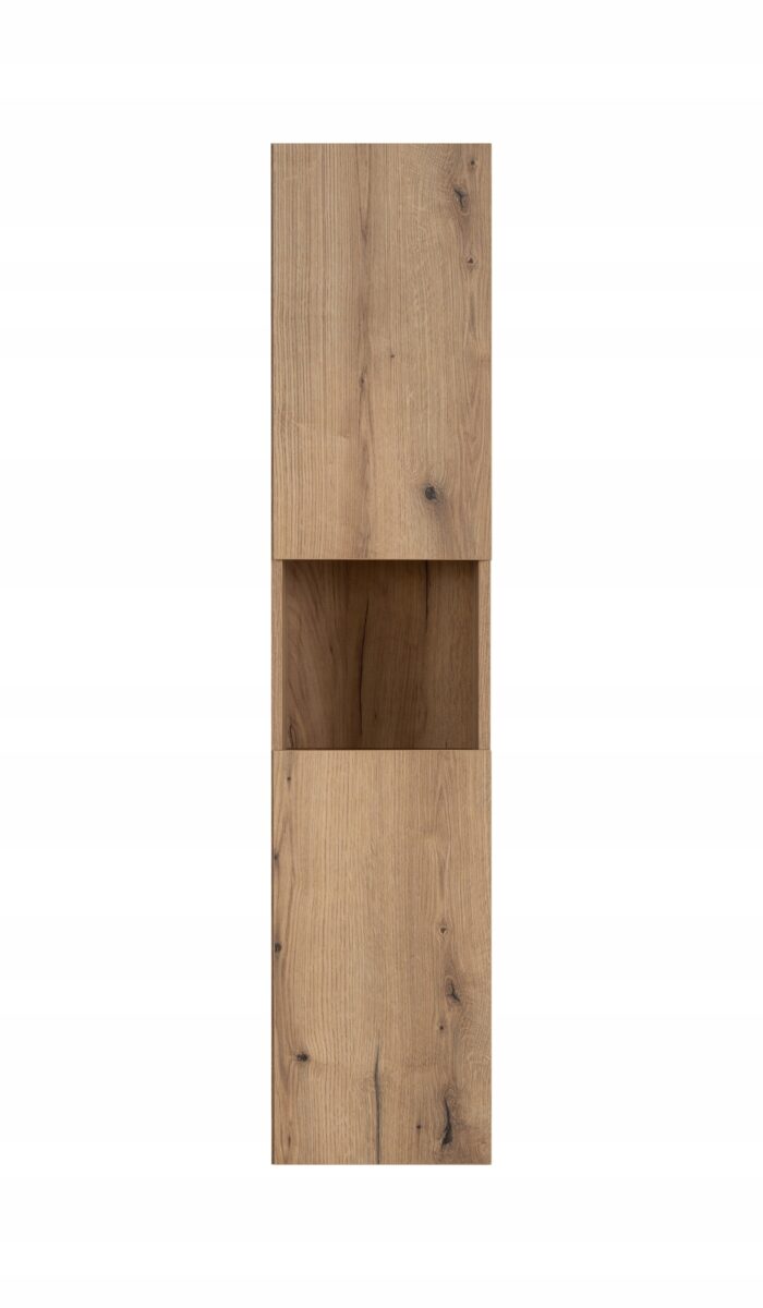 Słupek łazienkowy NOVA dąb 140 cm z drzwiami uniwersalne P/L