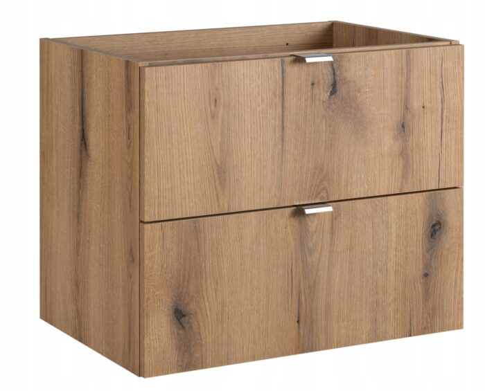 Szafka łazienkowa NOVA dąb 80 cm z szufladami