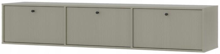 Szafka RTV AVILA 180 cm zielona wisząca z klapami