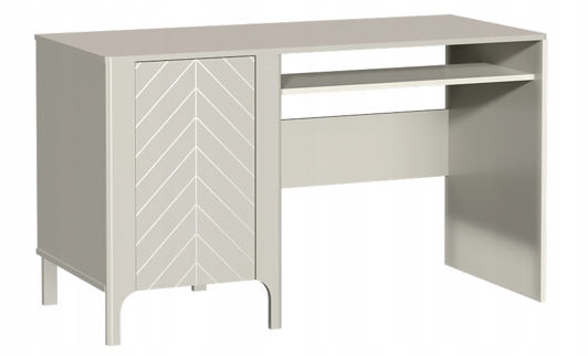 Biurko MALUBA 135 cm kaszmir wzór jodełki