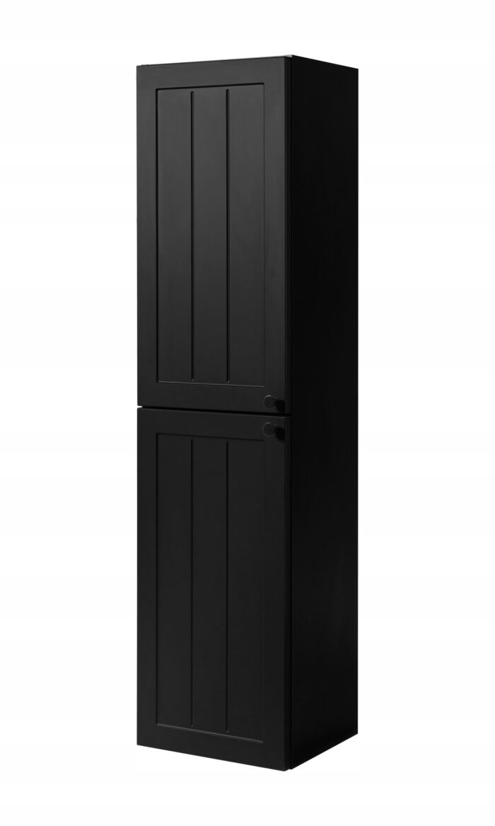 Słupek łazienkowy GUSTO 136 cm frezowany front 2x drzwi uniwersalne P/L