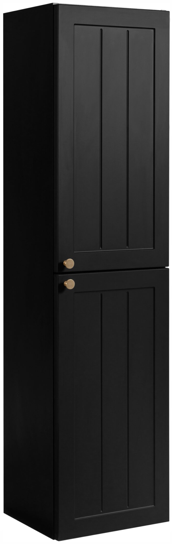 Słupek łazienkowy GUSTO 136 cm frezowany front 2x drzwi uniwersalne P/L