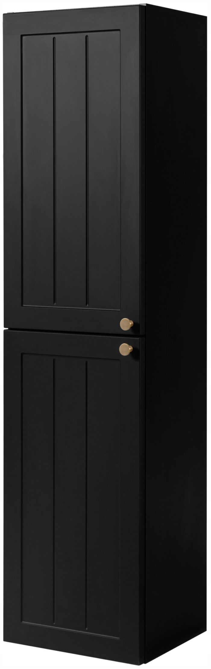 Słupek łazienkowy GUSTO 136 cm frezowany front 2x drzwi uniwersalne P/L