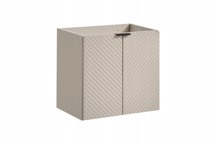 Szafka łazienkowa VIVA kaszmir 60 cm wzór jodełki