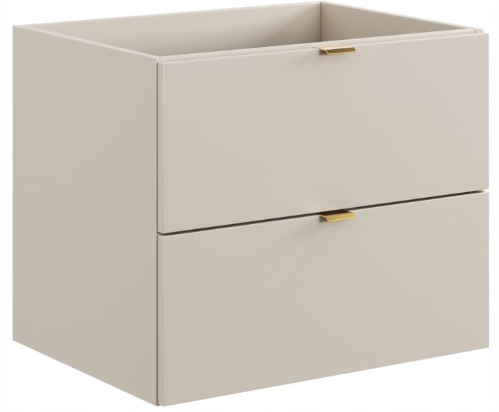 Szafka łazienkowa DALIA 60 cm kaszmir gładki front