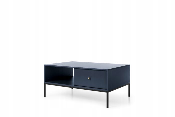 ŁAWA MONO 103 cm granat POJEMNA