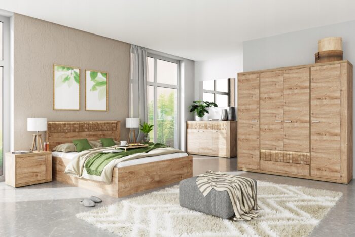 ŁAWA NATURAL 65 CM DĄB