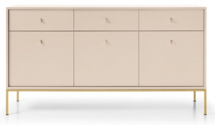 Komoda MONO 153 cm kaszmir POJEMNA