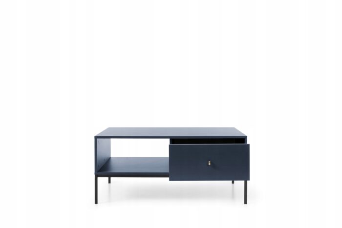ŁAWA MONO 103 cm granat POJEMNA