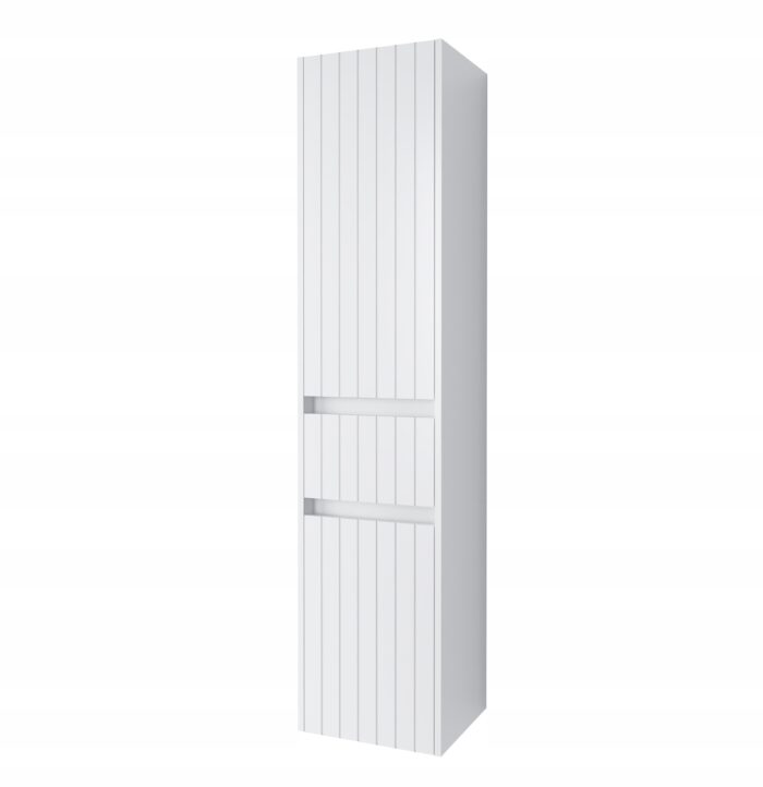 Komplet mebli łazienkowych MELITO biały 60 cm + 2 słupki 165 cm
