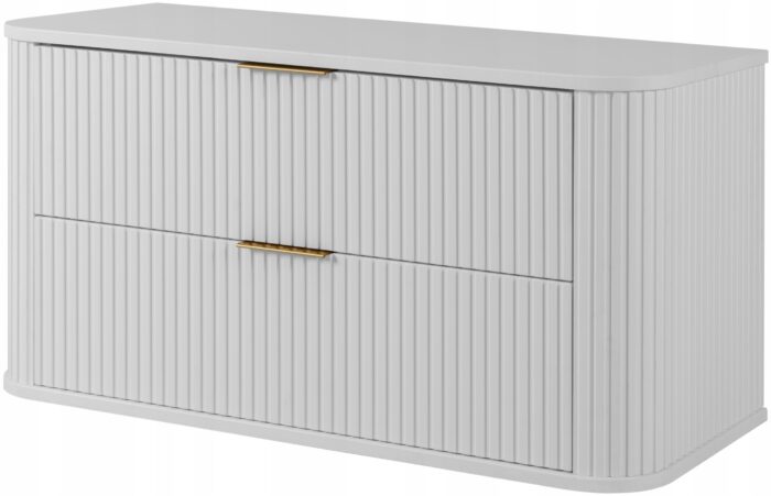 Szafka pod UMYWALKĘ GLAMOUR 100 cm BIAŁA