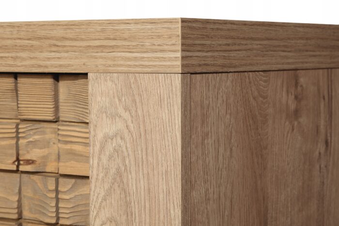 Komoda NATURAL 192 cm dąb Ribbeck pojemna