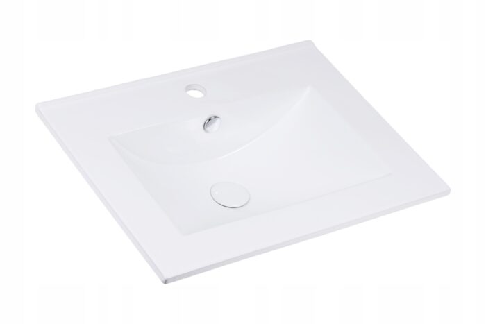 Komplet mebli łazienkowych MELITO migdał 60 cm + 2 słupki 165 cm