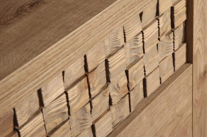 Komoda NATURAL 102 cm dąb Ribbeck pojemna