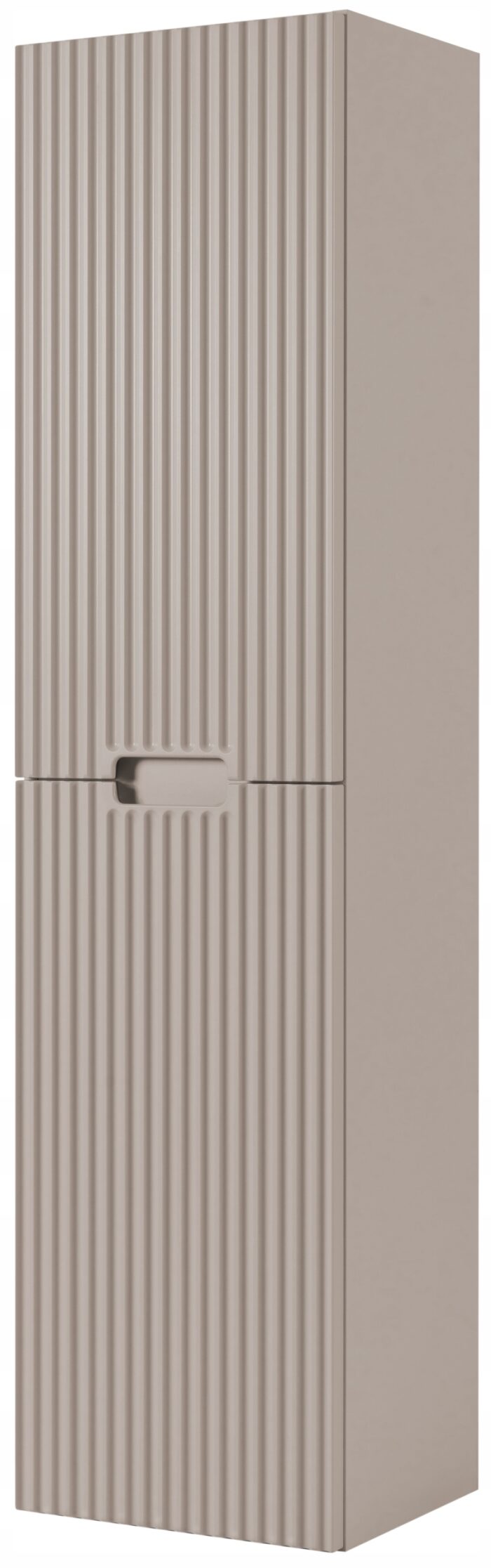 VENA 36 x 136 cm kaszmir słupek łazienkowy ryflowane drzwi wewnątrz półki