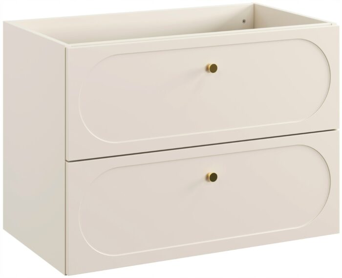 Szafka pod umywalkę Donna Sand 80 cm Beż Piaskowy