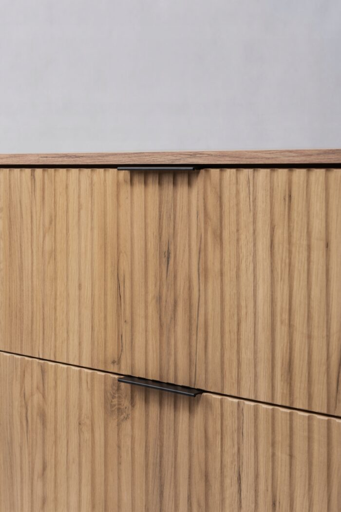 FLOW 120 cm Dąb Craft Szafka łazienkowa z blatem i nóżkami
