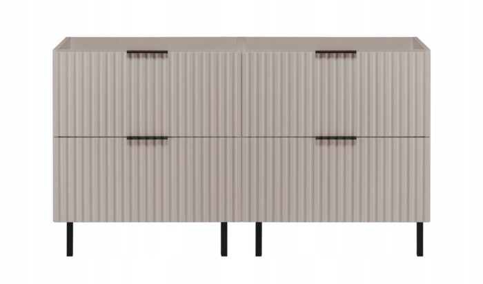 FLOW 120 cm kaszmir szafka łazienkowa