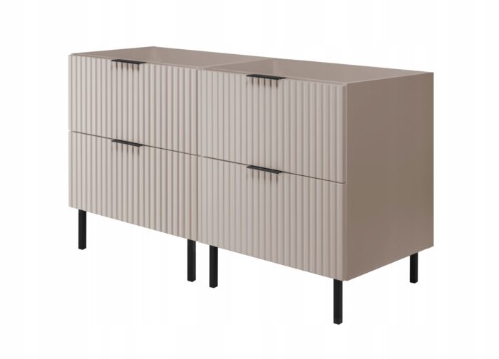 FLOW 120 cm kaszmir szafka łazienkowa