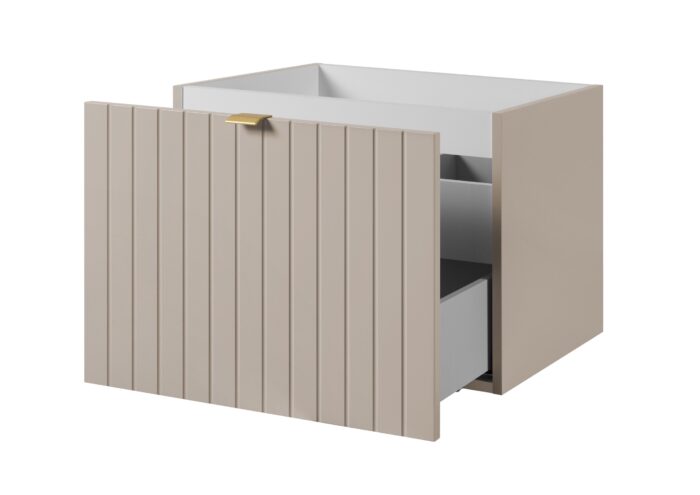 Szafka pod umywalkę HARMO 120 cm kaszmirowa lakierowana