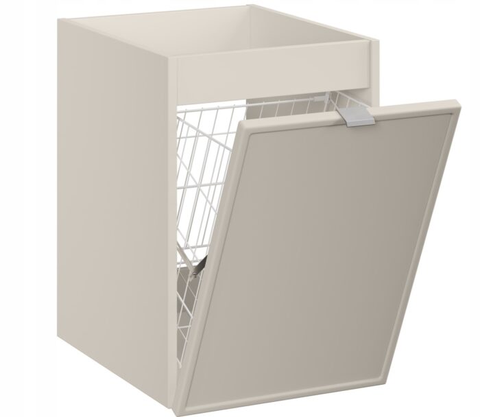 Szafka łazienkowa Bella Cashmere 40 cm Kaszmir z koszem na pranie