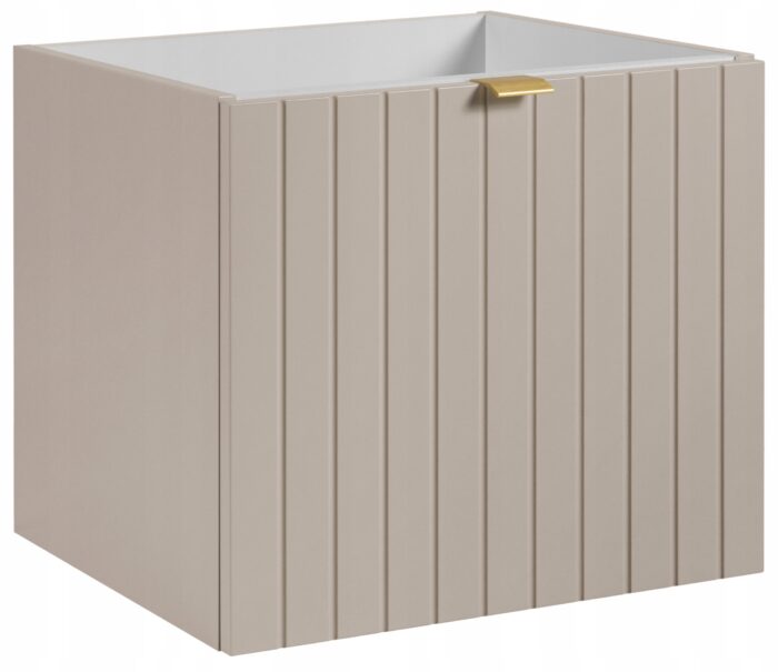 Szafka pod umywalkę HARMO 50 cm kaszmirowa lakierowana