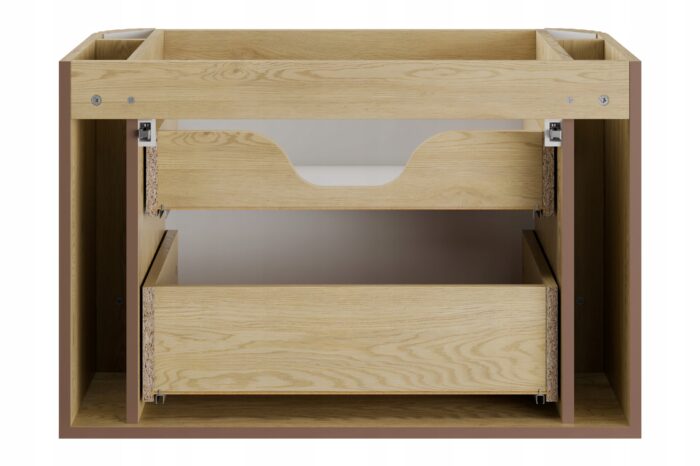 Szafka łazienkowa Ovalia Cremona 80 cm Dąb Cremona