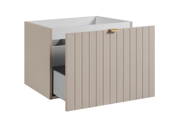 Szafka pod umywalkę HARMO 60 cm kaszmirowa lakierowana