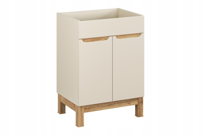 BALI 60 cm kaszmir szafka łazienkowa pod umywalkę