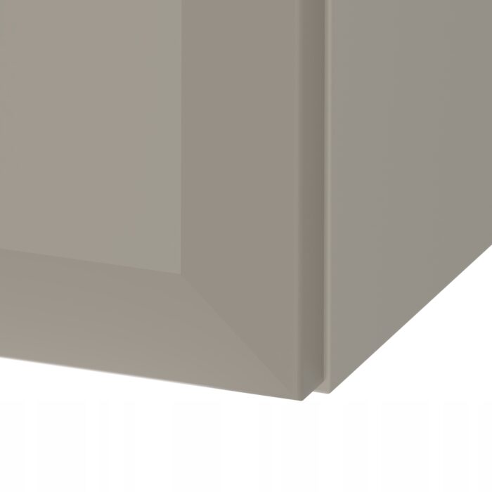 DELICA 80 cm kaszmir mat szafka łazienkowa 2 szuflady frezowane