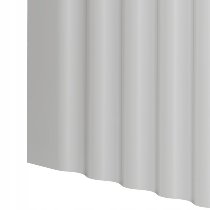 AQUA 35 x 130 cm biały słupek łazienkowy ryflowany front
