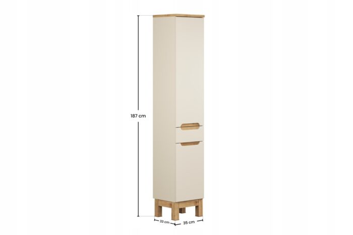 BALI 187 cm kaszmir słupek łazienkowy wysoki