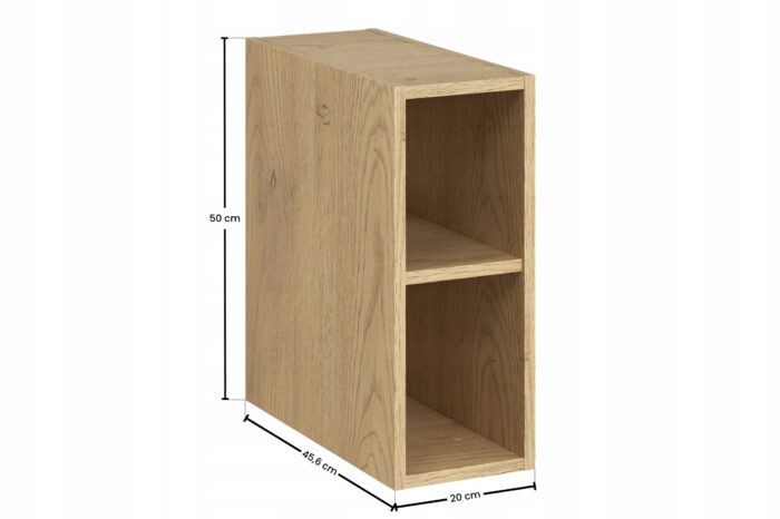 DALIA 20 cm Dąb Cremona Szafka Łazienkowa Otwarta Półka