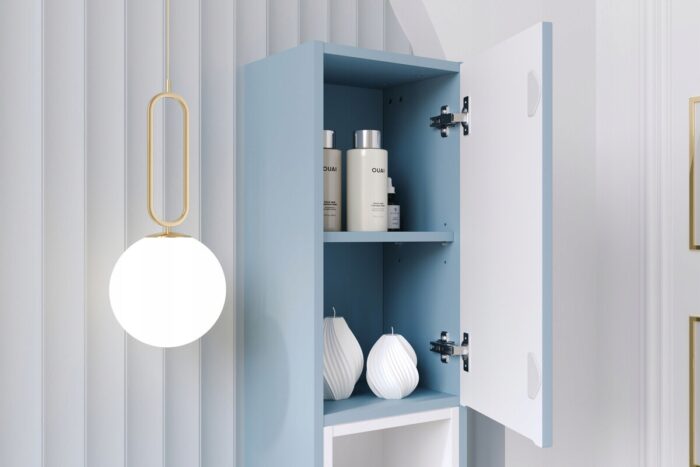 NOVA 30 cm denim słupek łazienkowy wiszący