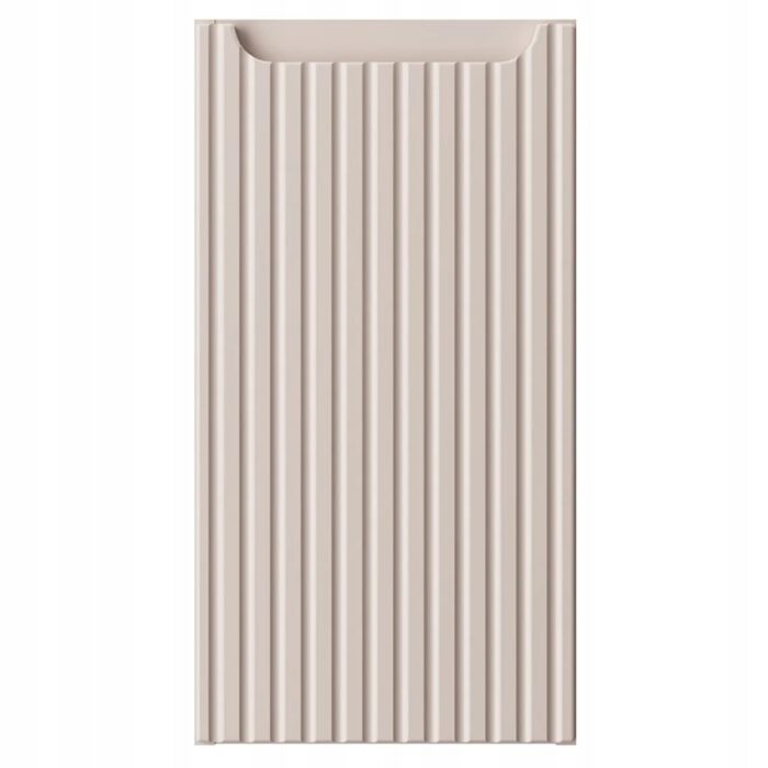 NOVA Cashmere 30 cm kaszmirowa szafka pod blat wisząca ryflowana
