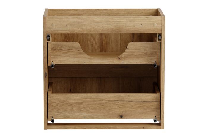 NOVA 60 cm dąb Coast Evoke szafka ryflowana 2 szuflady