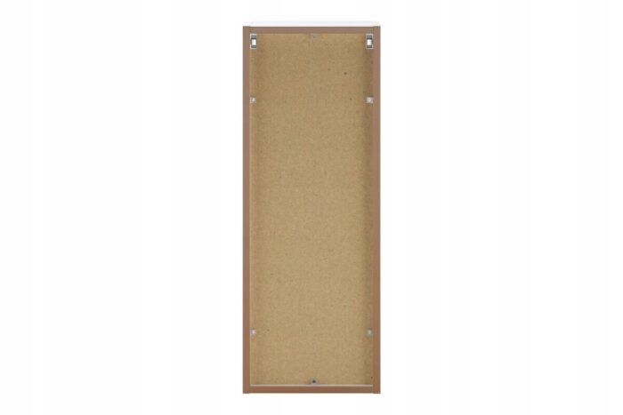 ASTER WHITE 80 cm półsłupek łazienkowy Biały Mat wiszący laminowany