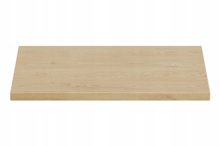 ASTER WHITE 60 cm zestaw łazienkowy Biały Mat z blatem Dąb Cremona